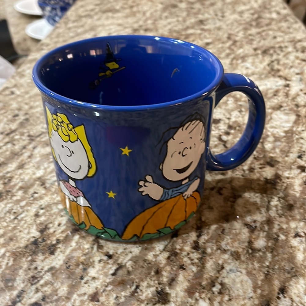NWT NWT Peanuts Snoopy Charlie Brown Halloween Mug